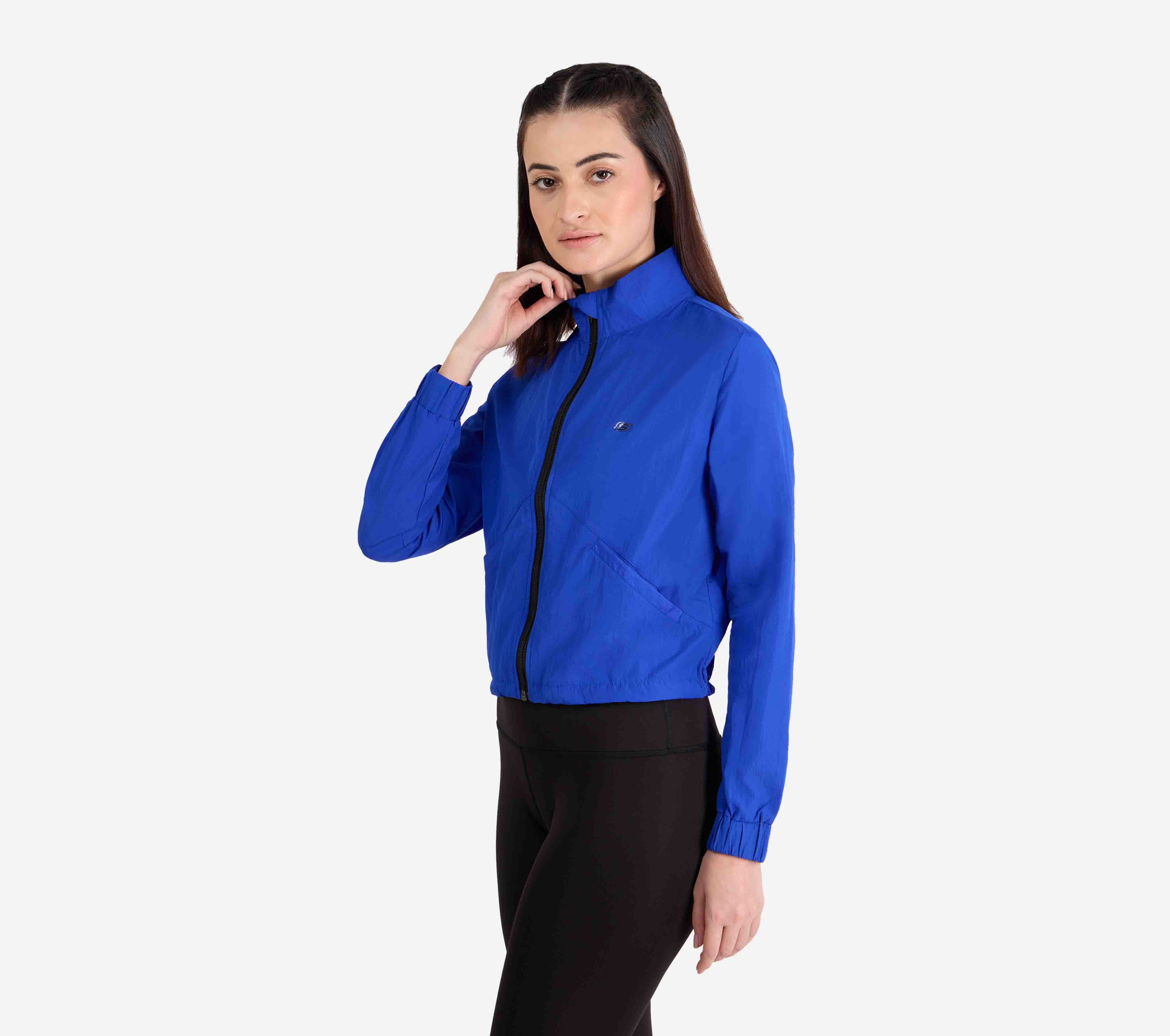 ALL WEATHER JACKET, ROYAL SILVER