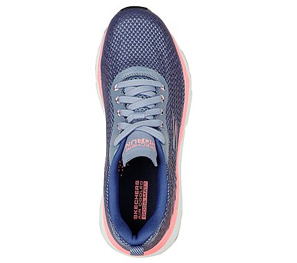 MAX CUSHIONING ELITE, PURPLE/PINK Footwear Top View