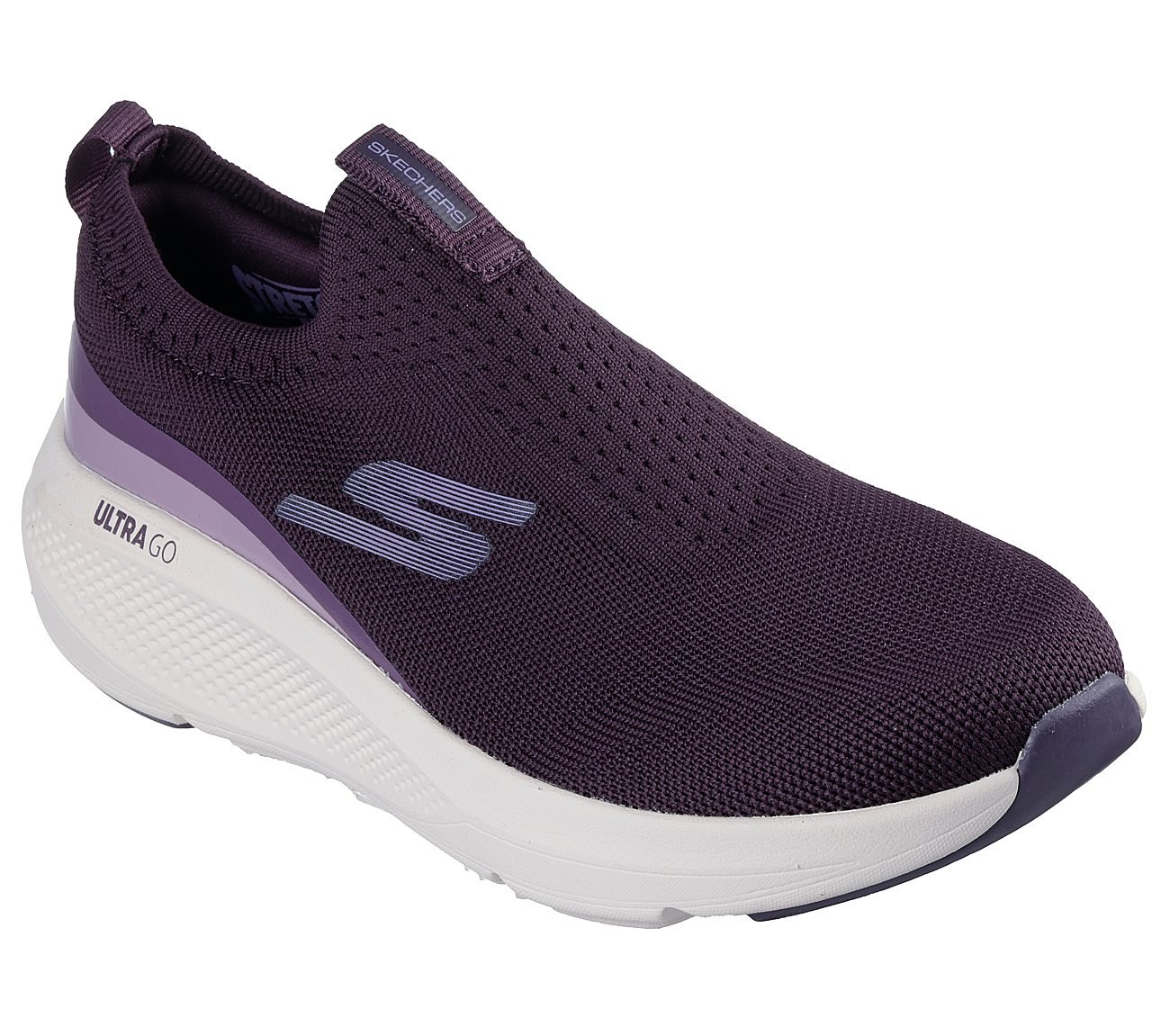 GO RUN ELEVATE - HOT STREAK, PLUM Footwear Right View