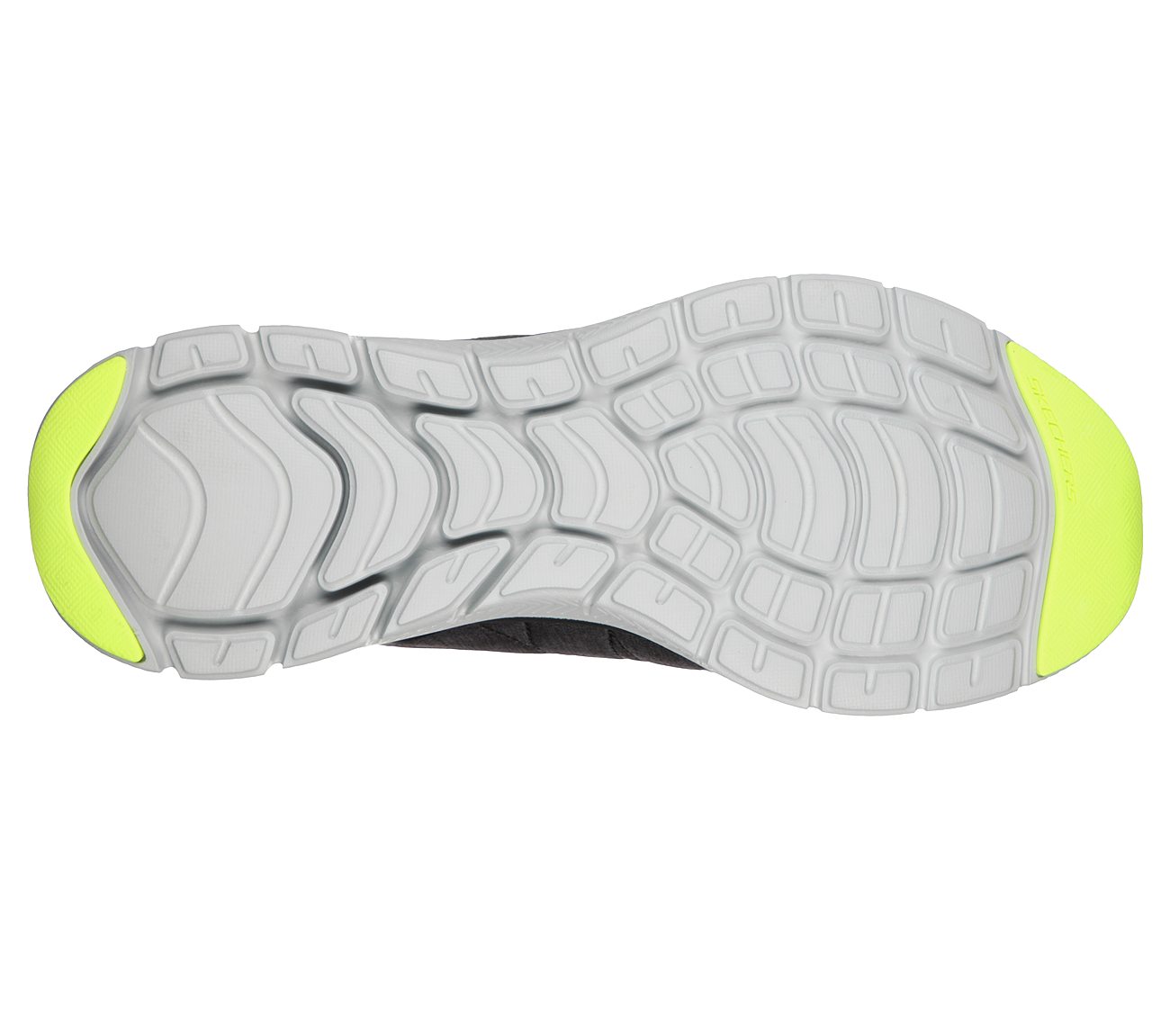 FLEX ADVANTAGE 4.0-VORACITY, BLACK/GREY Footwear Bottom View