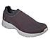 GO WALK 4-INTEND, CHARCOAL/RED Footwear Lateral View