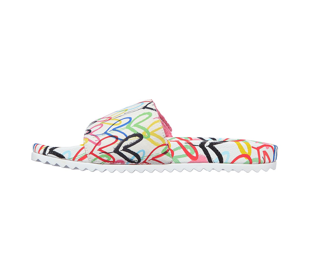 POP UPS 2-LOVE & SUMMER, WHITE/MULTI Footwear Left View