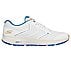 GO RUN CONSISTENT - TRACEUR, WHITE BLUE ORANGE Footwear Lateral View