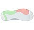 D'LUX FITNESS-MODEST FLOW, WHITE/MULTI Footwear Bottom View