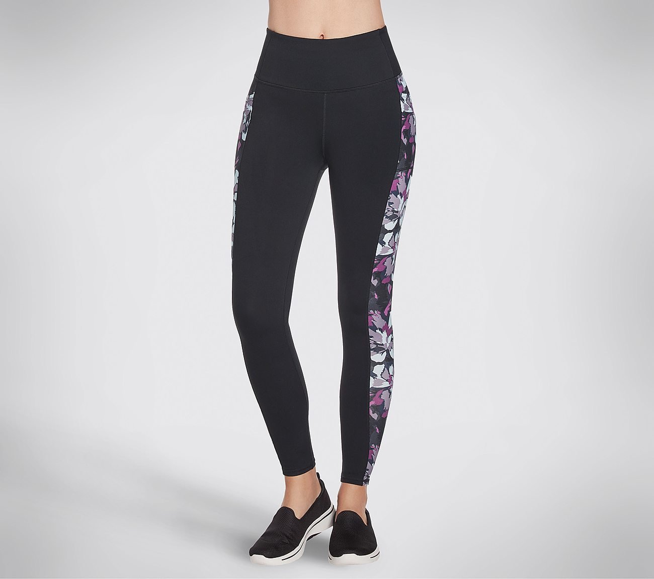 ORCHID BLOOM HW LEGGING, BLACK/MULTI Apparels Lateral View