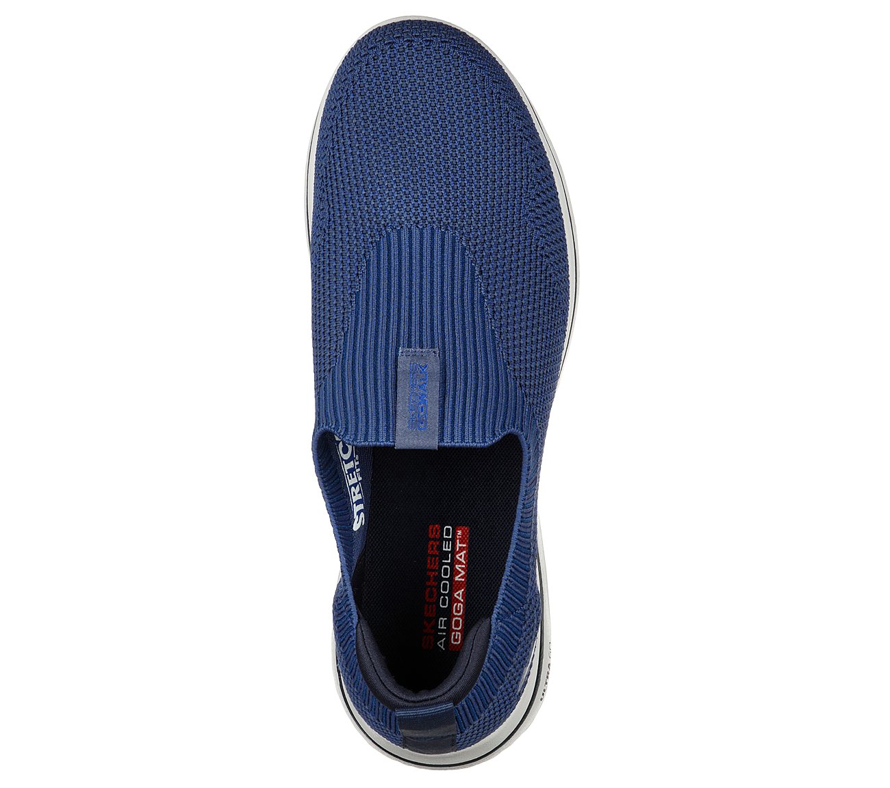 GO WALK 5 - TOWNWAY, BLUE Footwear Top View