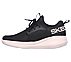 GO RUN FAST - QUICK STEP, BLACK/PINK Footwear Left View