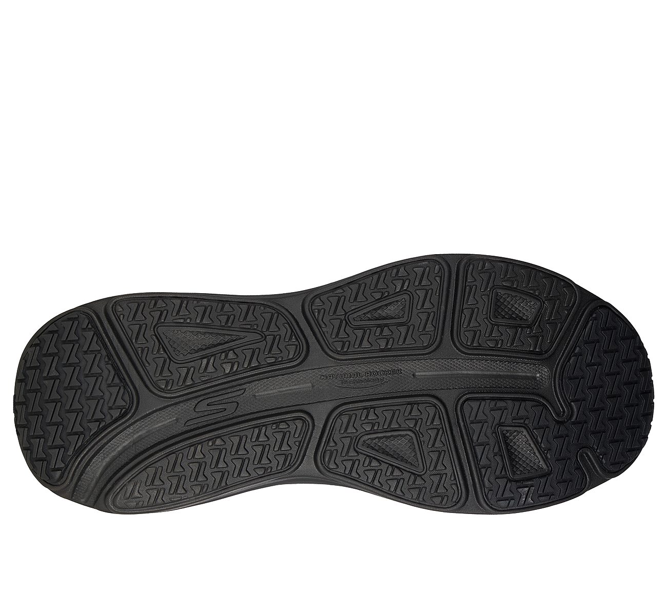 MAX CUSHIONING ENDEAVOUR - SA, BLACK Footwear Bottom View