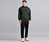 SKECHERS CORD LOOP HOODIE, BROWN/SAGE