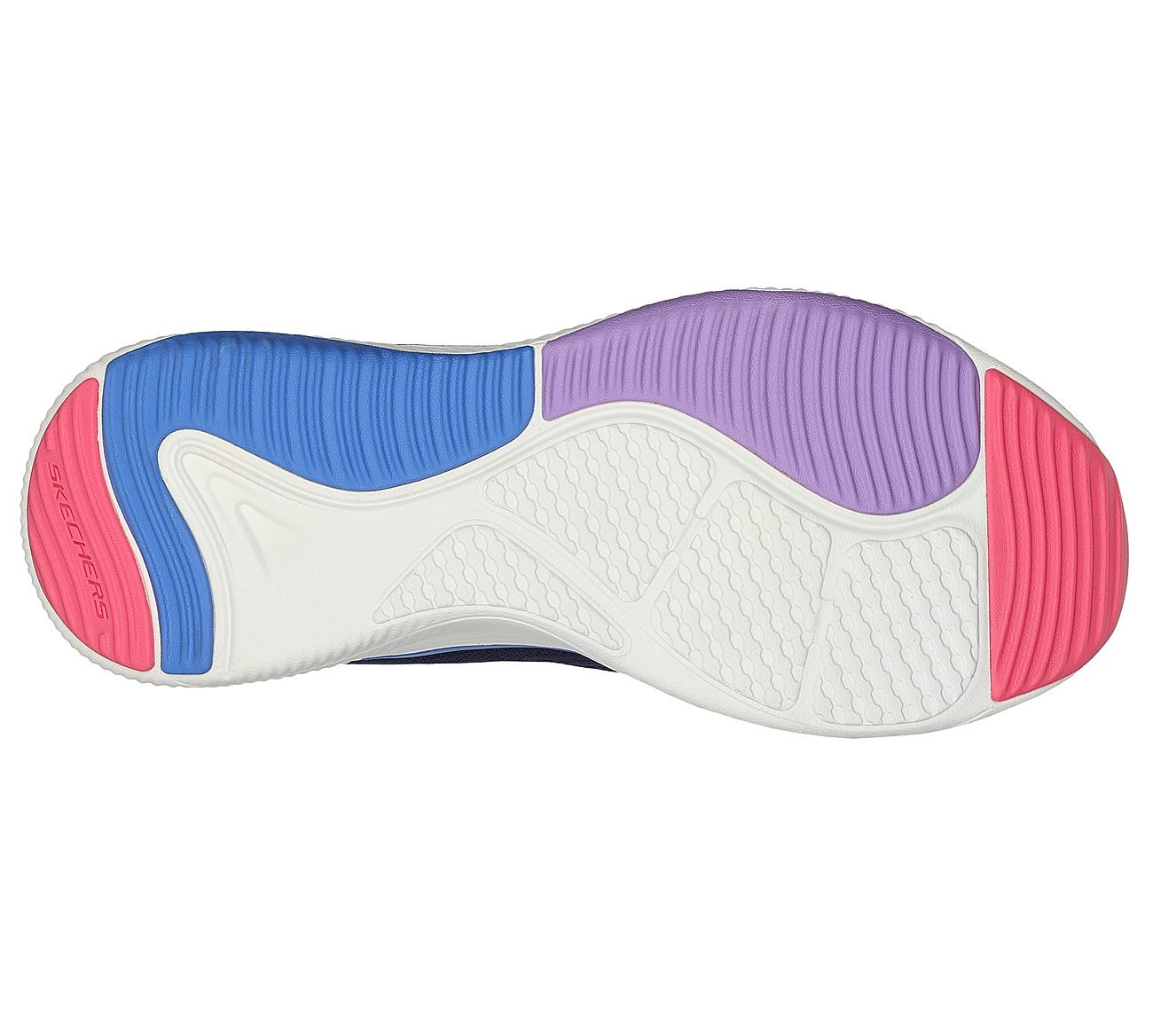 D'LUX FITNESS-NEW MOXIE, NAVY/MULTI Footwear Bottom View