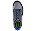 GO GOLF FAIRWAY, CHARCOAL/BLUE Footwear Top View