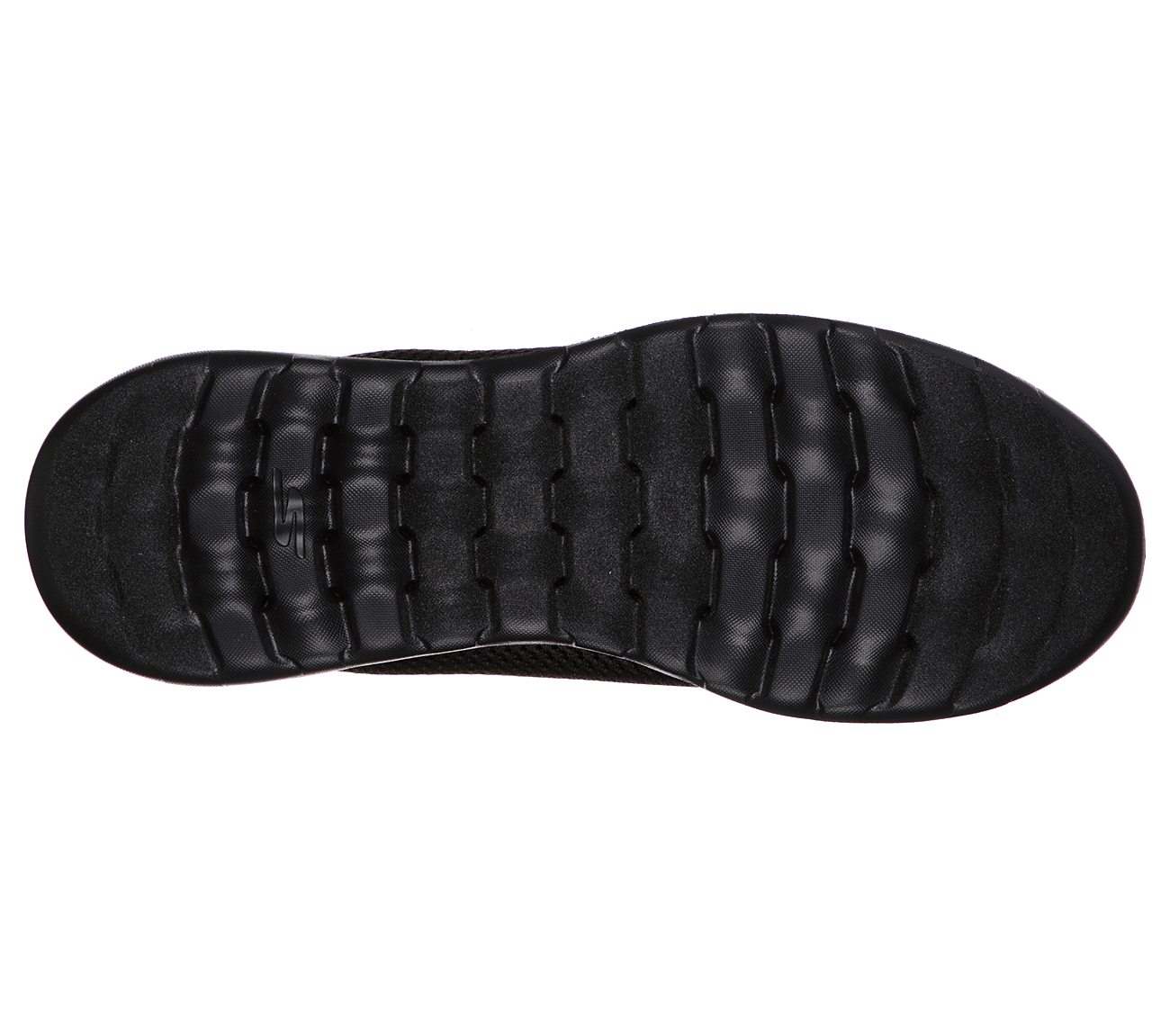 GO WALK MAX- EFFORT, BBLACK Footwear Bottom View