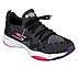 GO RUN TR- REACT, BLACK/MULTI Footwear Lateral View