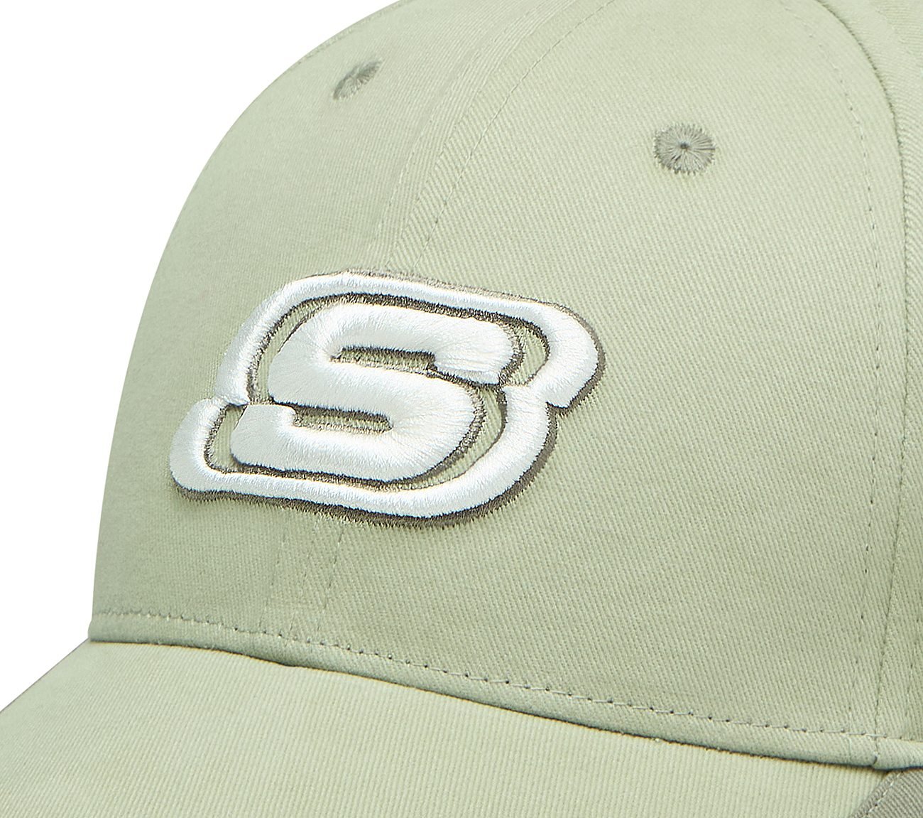 PEACHED BASEBALL HAT , OLIVE