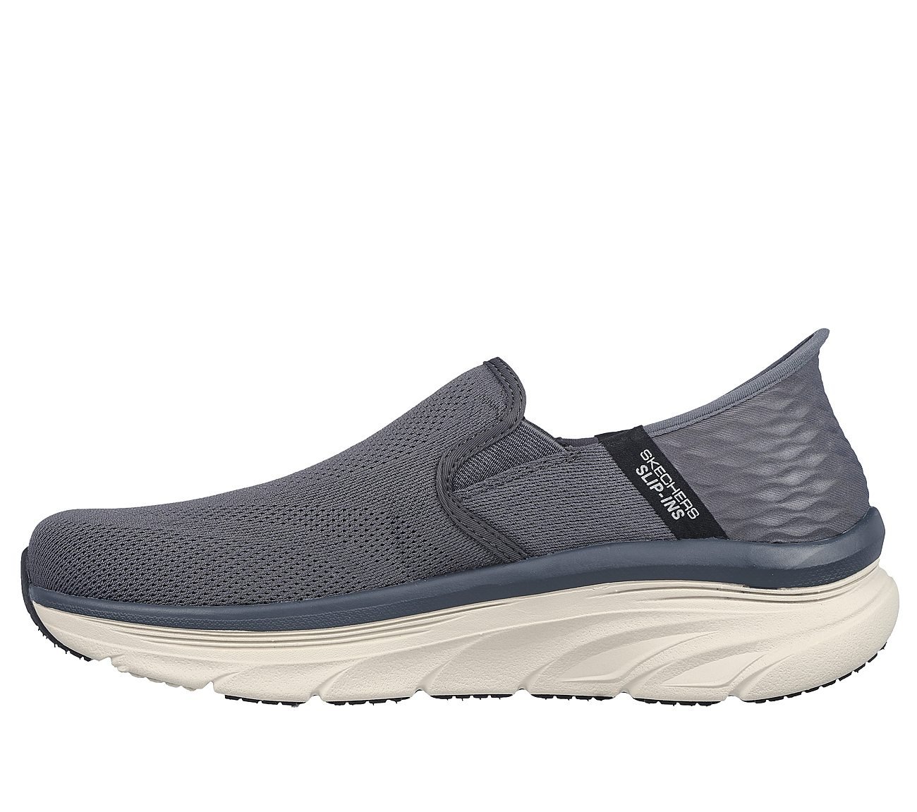 SKECHERS SLIP-INS RF: D'LUX WALKER - ORFORD, CCHARCOAL Footwear Left View