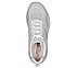D'LUX FITNESS-PURE GLAM, WHITE/SILVER Footwear Top View