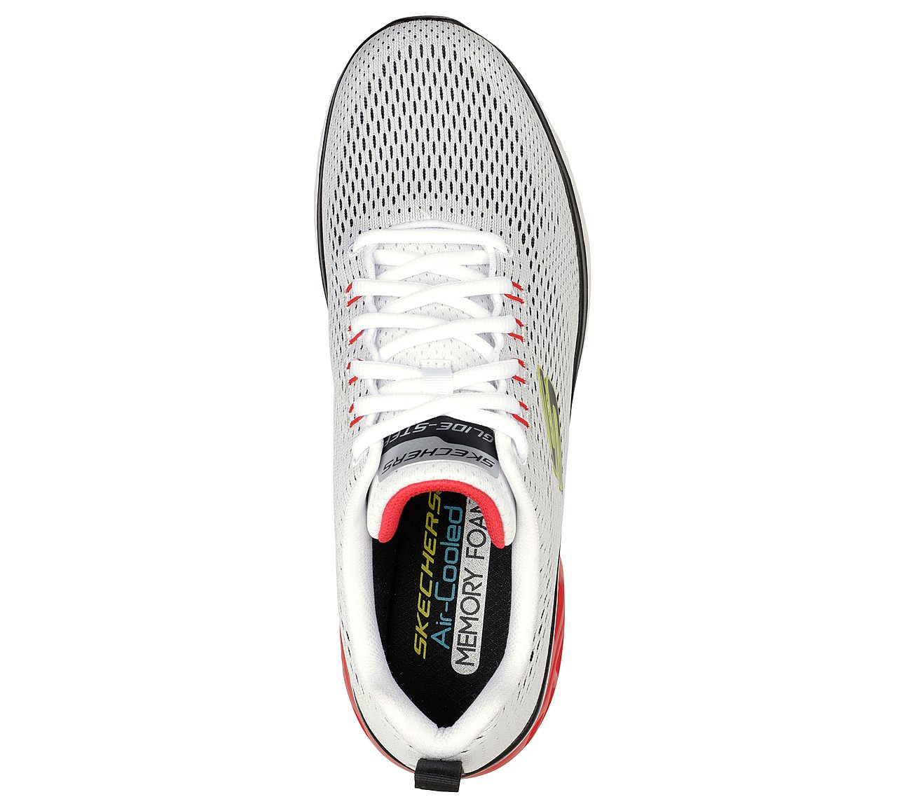 GLIDE-STEP SPORT - WAVE HEAT, WHITE/MULTI Footwear Top View