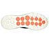 GO WALK 6, NAVY/ORANGE Footwear Bottom View