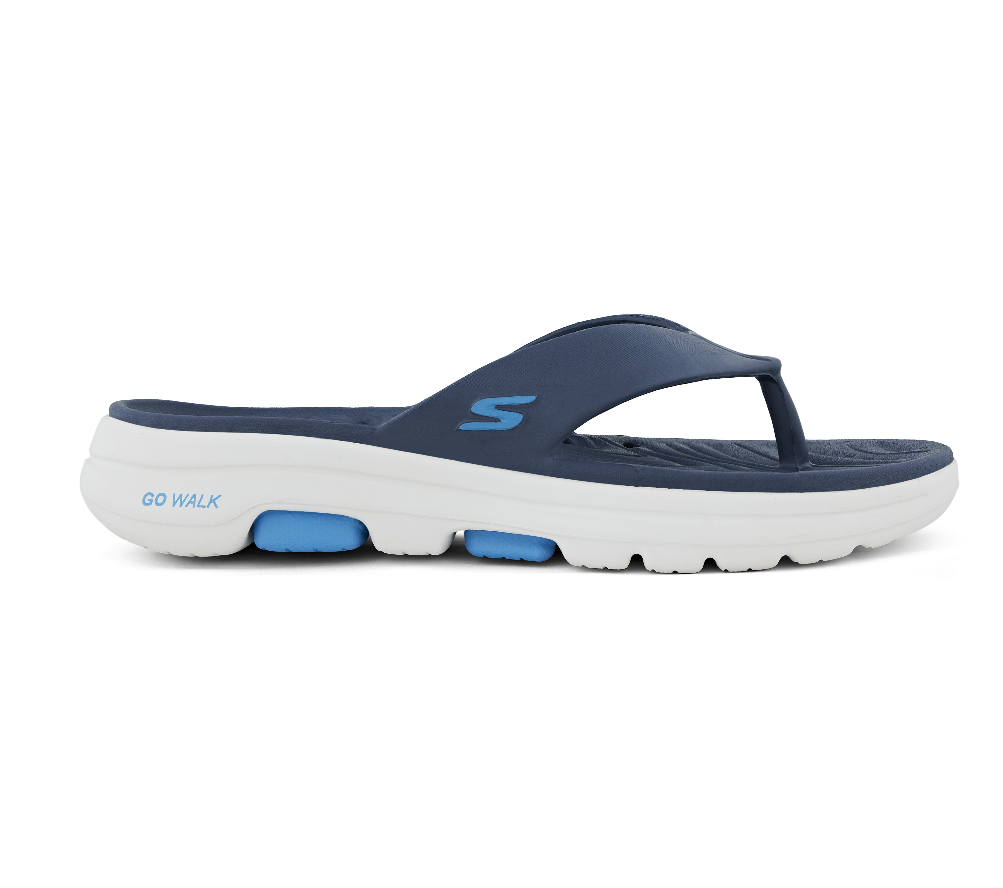GO WALK 5 - SIT BACK, NNNAVY Footwear Right View
