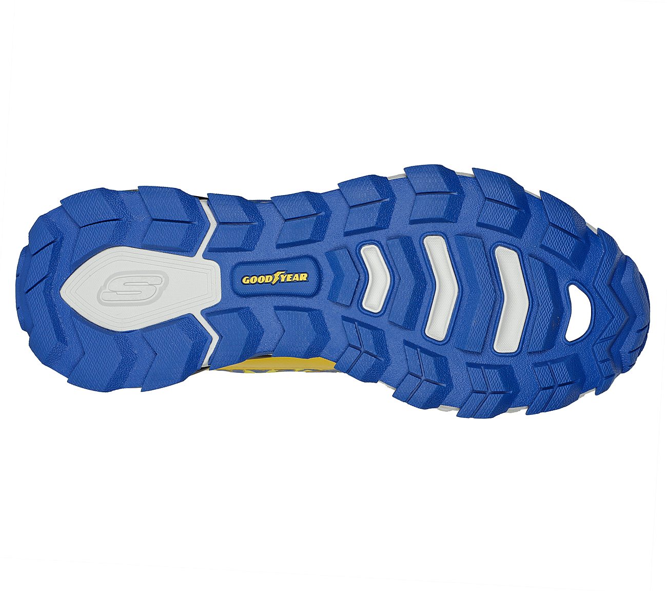 MAX PROTECT- FAST TRACK, YELLOW/BLUE Footwear Bottom View