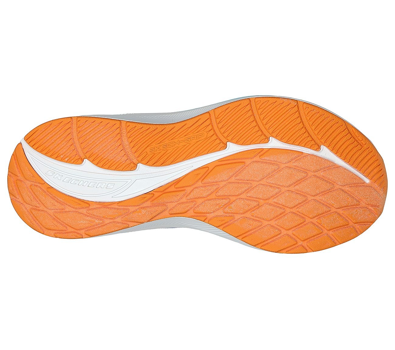 SKECHERS ELITE SPORT, BLUE / MULTI Footwear Bottom View