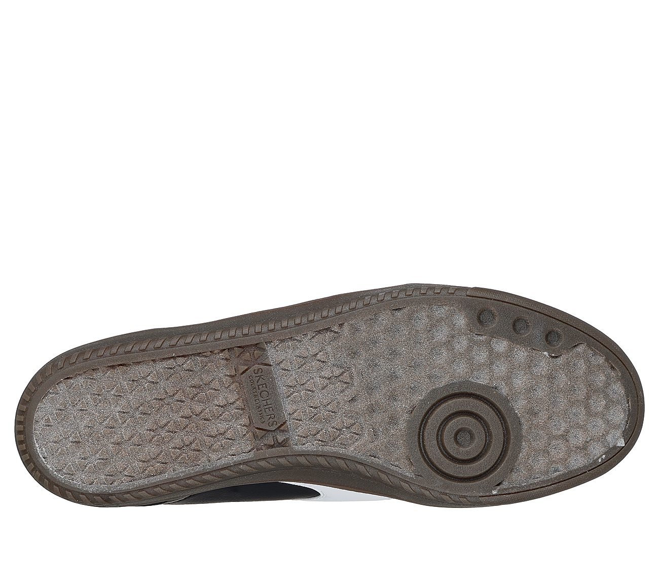 HOTSHOT - PYKE, BLACK/WHITE Footwear Bottom View