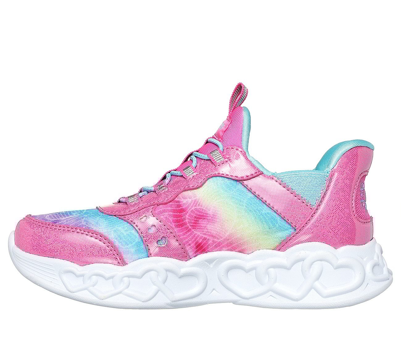 INFINITE HEART LIGHTS - ETERN, PINK/MULTI Footwear Left View