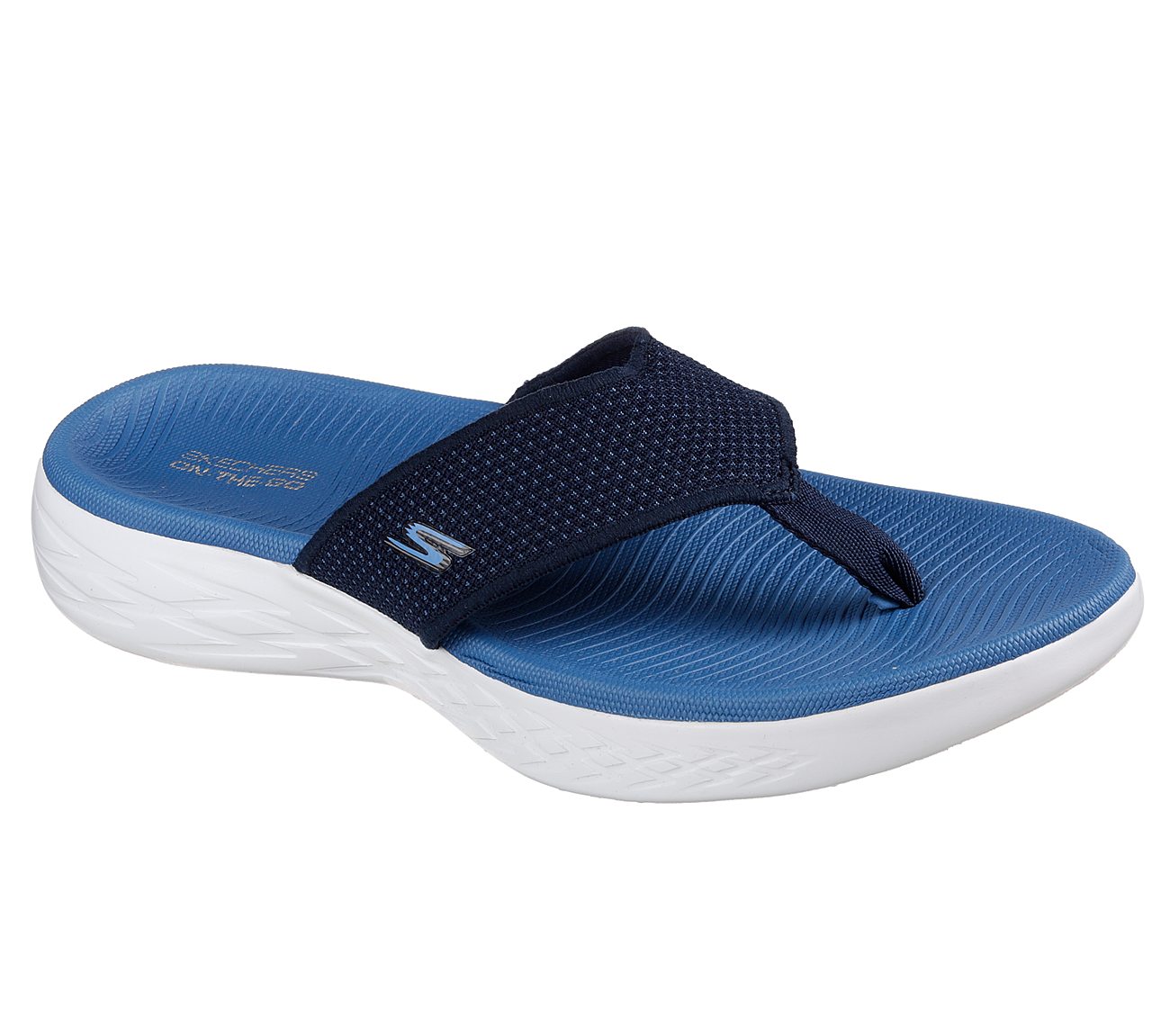 skechers go go max flip flops