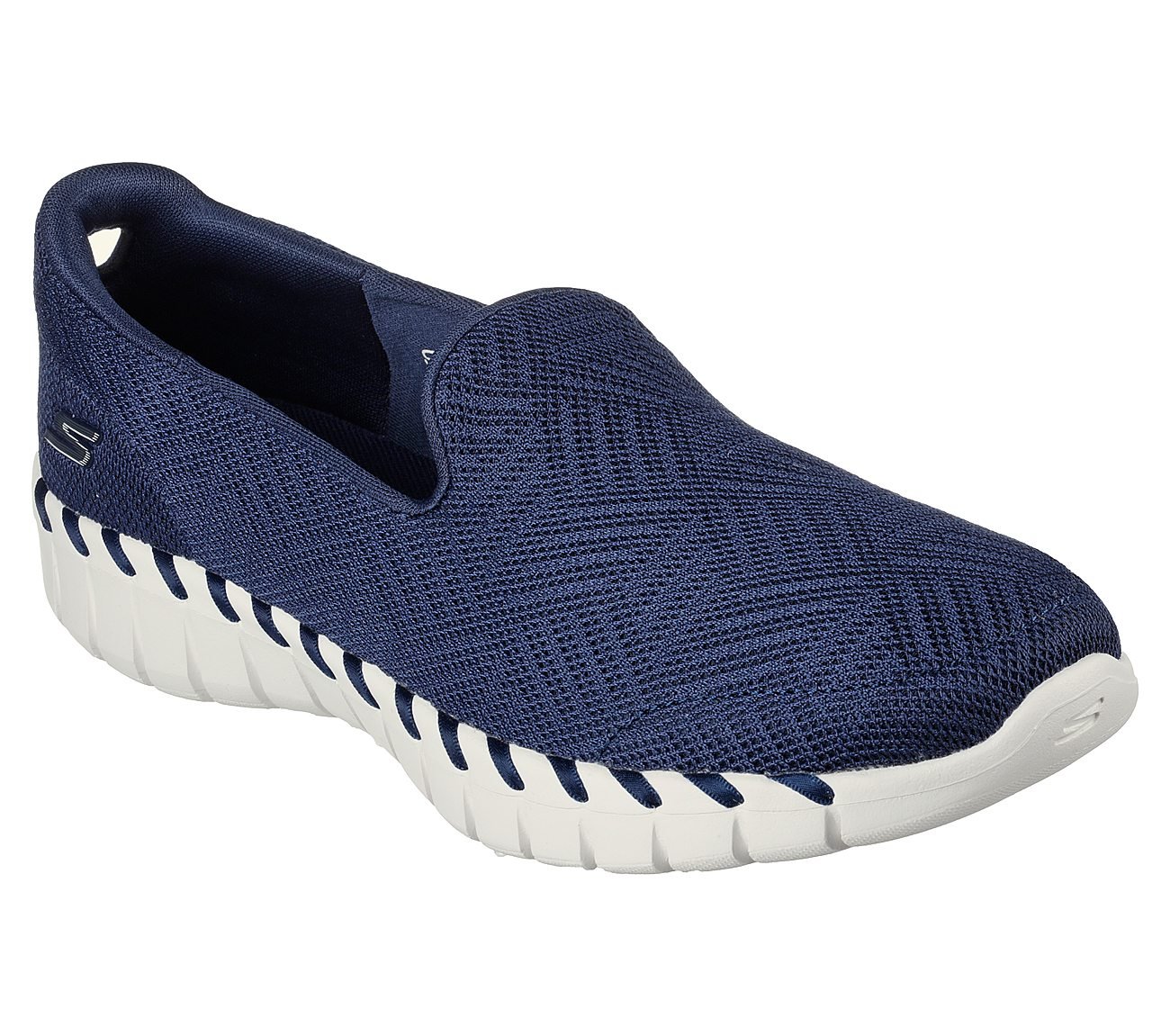 GO WALK SMART 2, NAVY/WHITE Footwear Right View