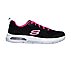 DYNA-AIR-JUMP BRIGHTS, BLACK/HOT PINK Footwear Right View