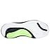 SKECHERS SLIP-INS: MAX CUSHIONING SUSPENSION, WHITE BLACK Footwear Bottom View