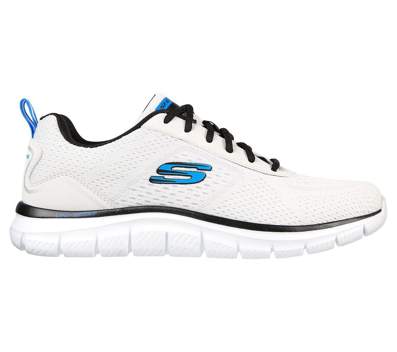 TRACK-RIPKENT, WHITE BLACK Footwear Lateral View