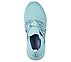 MODERN JOGGER-DEBBIE, AQUA Footwear Top View
