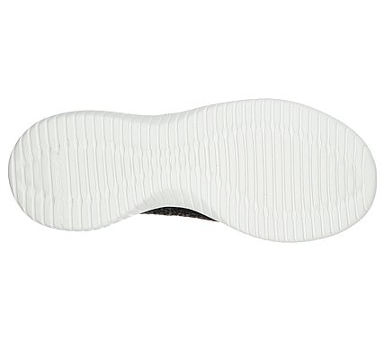 ULTRA FLEX - COZY-DAY, BLACK/CHARCOAL Footwear Bottom View