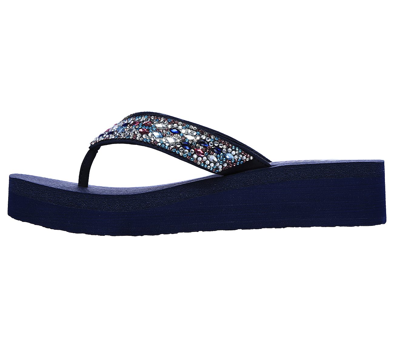 VINYASA - GLORY DAY, NAVY/MULTI Footwear Left View