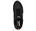ARCH FIT-TITAN, BLACK/WHITE Footwear Top View