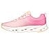 GO RUN SWIRL TECH SPEED, PINK/ORANGE Footwear Left View