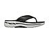 GO WALK ARCH FIT SANDAL, BLACK/GREY Footwear Right View