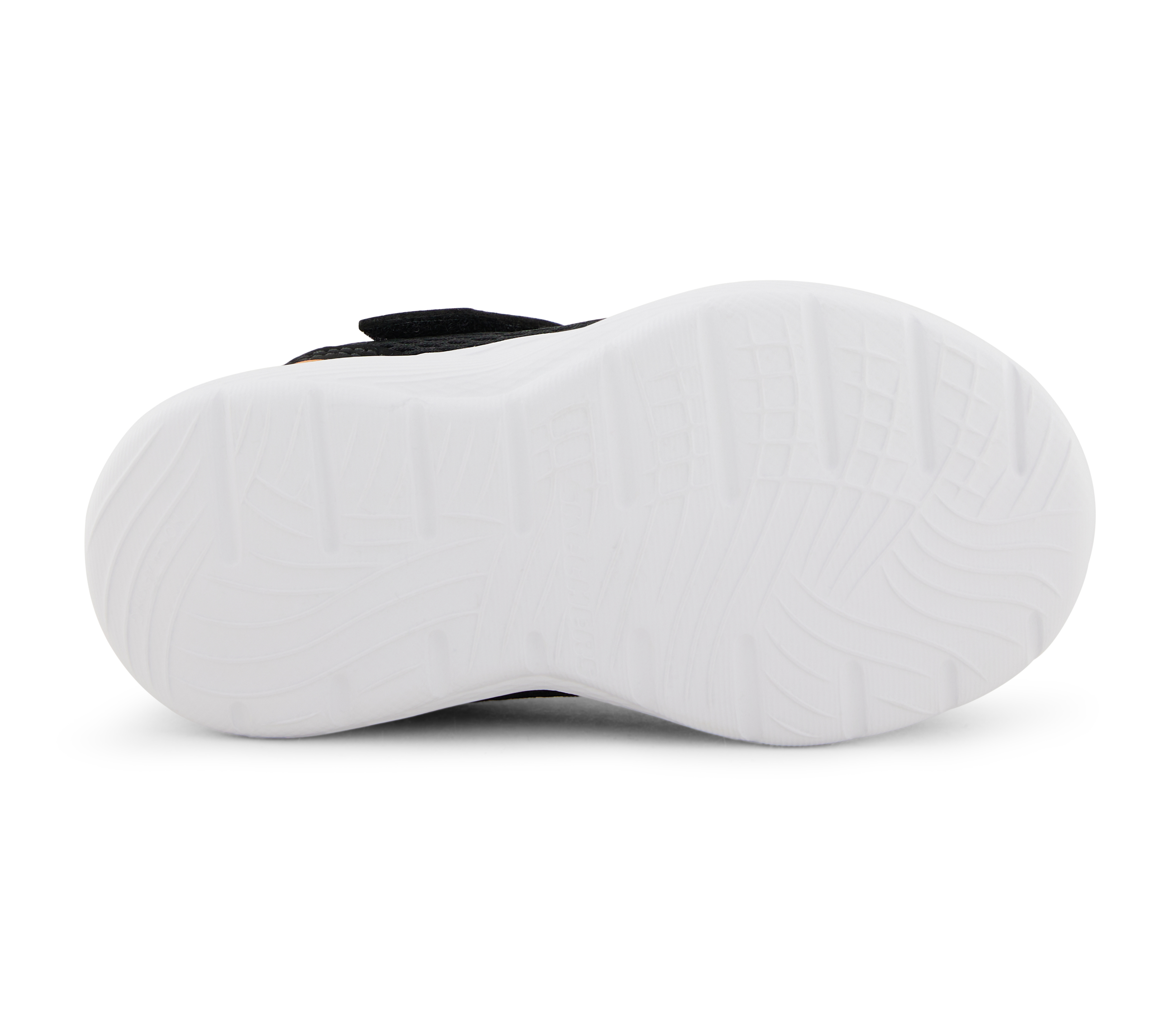 DYNA-LITE, BLACK/ORANGE Footwear Bottom View