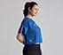 MUMBAI INDIANS CROP TOP, NAVY/PERIWINKLE