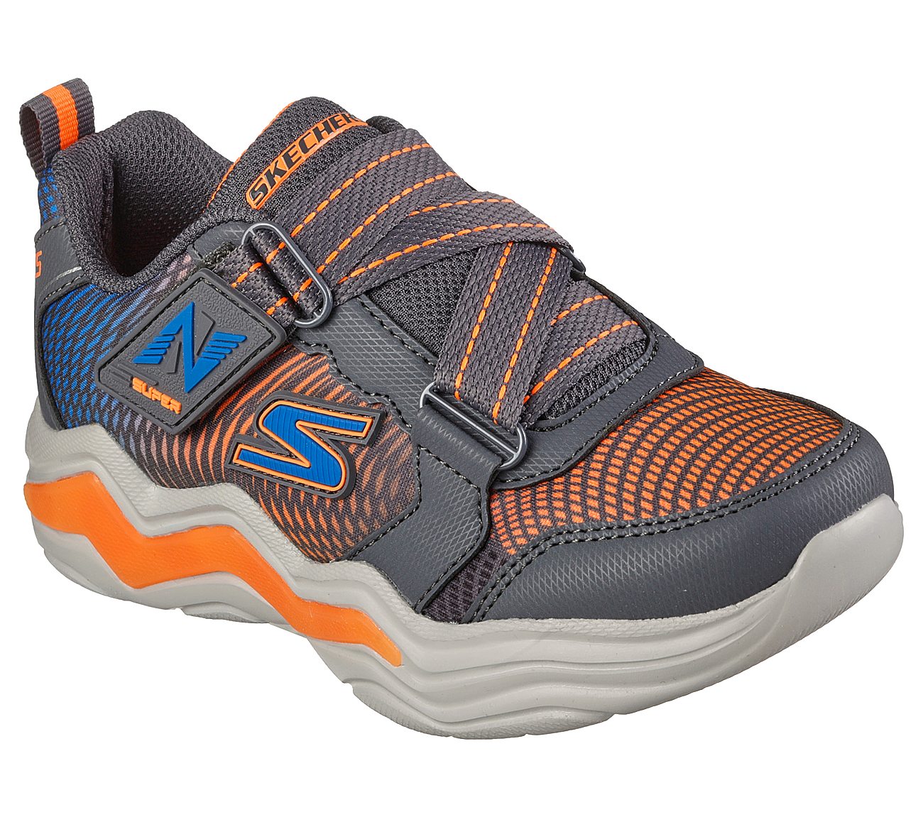 ERUPTERS IV - VELDER, CHARCOAL/ORANGE Footwear Right View