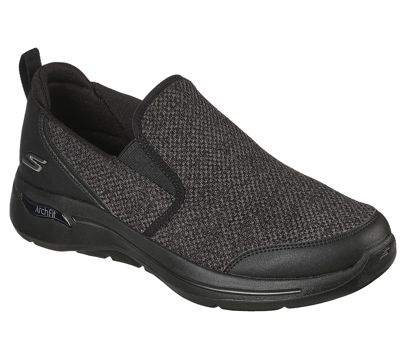 GO WALK ARCH FIT - GOODMAN, BBLACK Footwear Lateral View