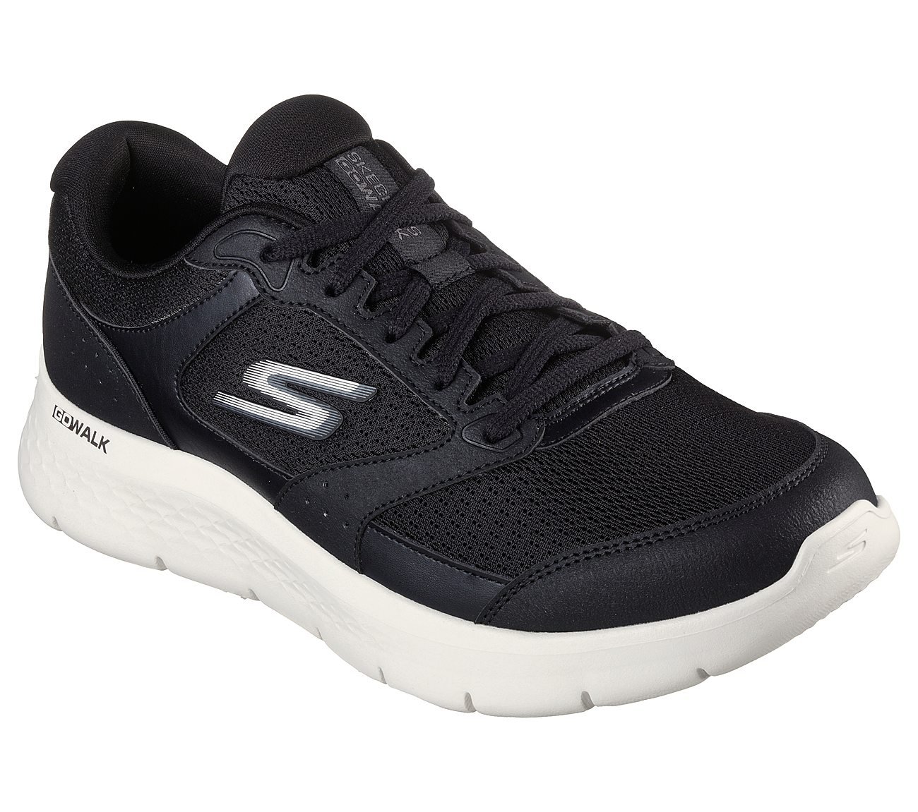 Skechers Black Go Walk Flex Mens Lace Up Shoes - Style ID: 216480 | India