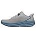 BOBS SKILLZ, GRAY/BLUE Footwear Left View