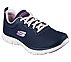 FLEX APPEAL 4.0-BRILLIANT VIE, NAVY/LAVENDER Footwear Lateral View