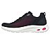 BOBS UNITY - HINT OF COLOR, BLACK/HOT PINK Footwear Left View