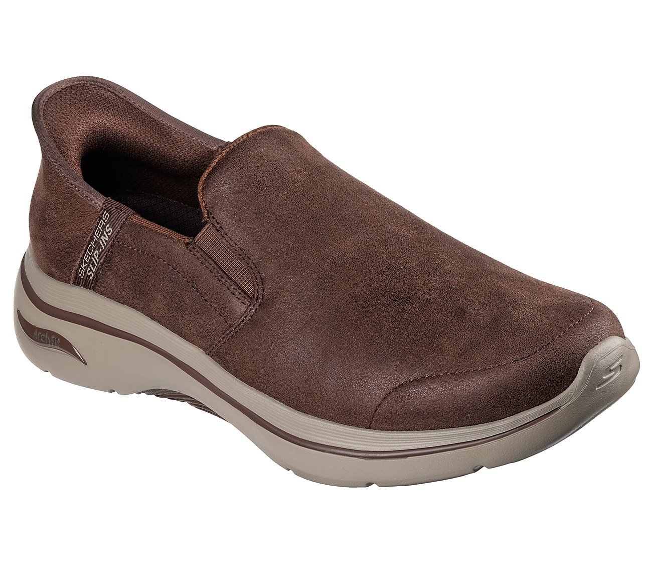 GO WALK ARCH FIT 2.0 - QUEST, BROWN Footwear Right View