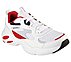 STAMINA AIRY - MOREMI, WHITE/RED Footwear Lateral View