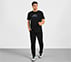 LOGO GRAPHIC PRINT T-SHIRT, BLACK