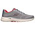 GO WALK 6 - AVALO 2, GREY/RED Footwear Right View
